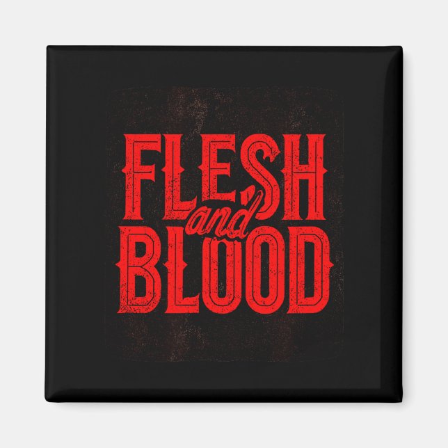 Íman Cool Flesh And Blood Statement Emblem For Man And  (Frente)