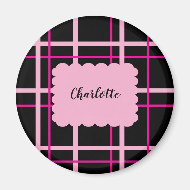 Íman Cool Striped Pattern (Frente)