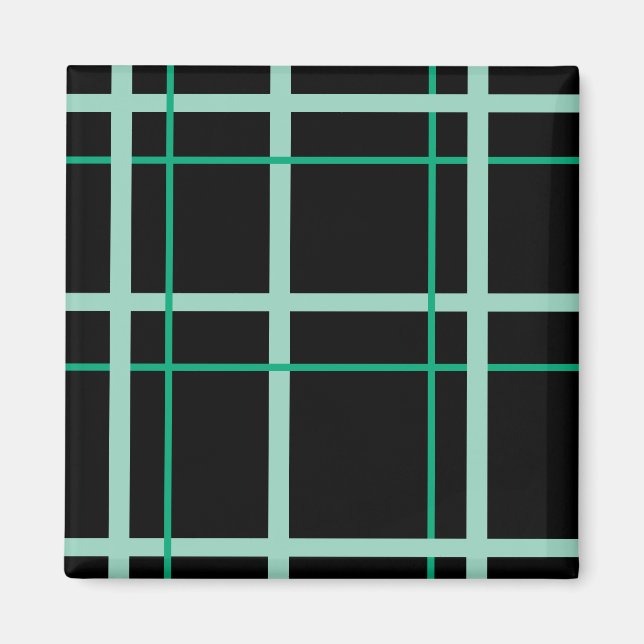 Íman Cool Striped Pattern (Frente)