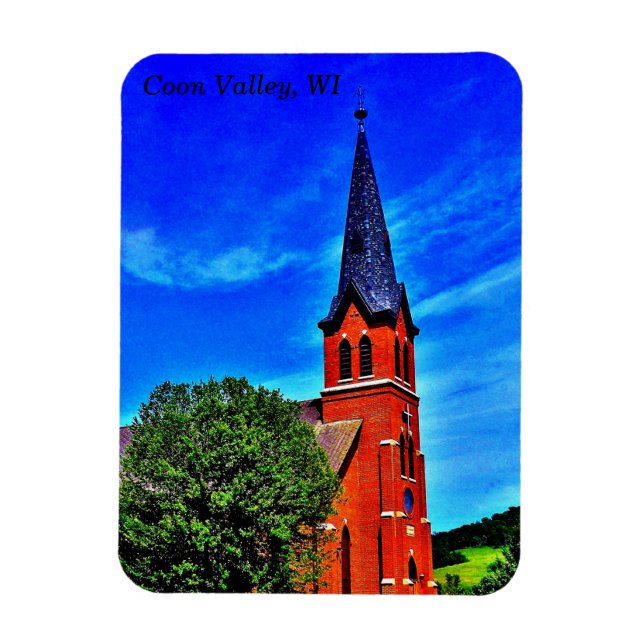 Íman Coon Valley, Wisconsin (Vertical)