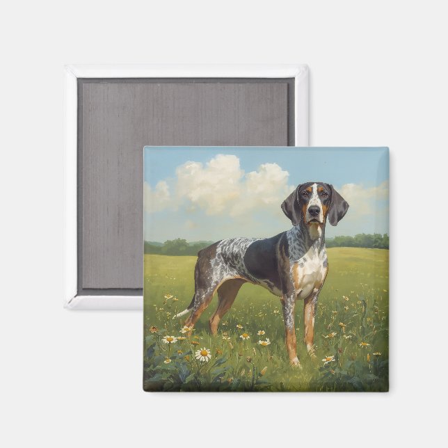 Íman Coonhound Bluetick (Front/Back)