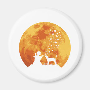 Íman Coonhound do caminhante de Treeing