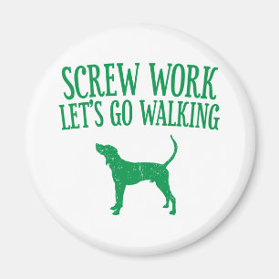 Íman Coonhound do caminhante de Treeing