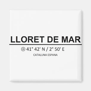 Íman Coordenadas Lloret de Mar