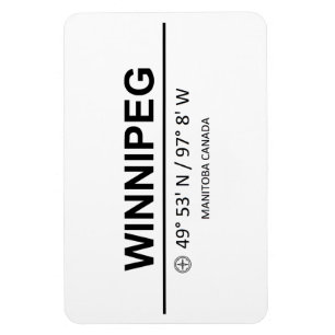 Íman Coordenadas Winnipeg