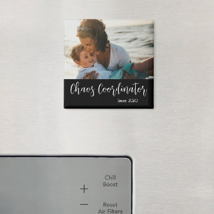 Íman Coordenadora de Caos Mamãe Ano Personalizado