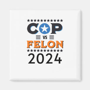 Íman Cop Vs Felon 2024 - Harris Vs Trump - 2024 Preside