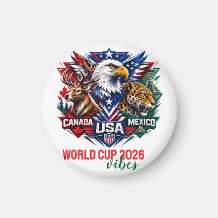 Íman Copa do Mundo de Harmonia da Vida Selvagem Tribal