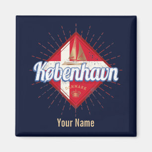 Íman Copenhaga Capital Dinamarca - Navio retrô à vela