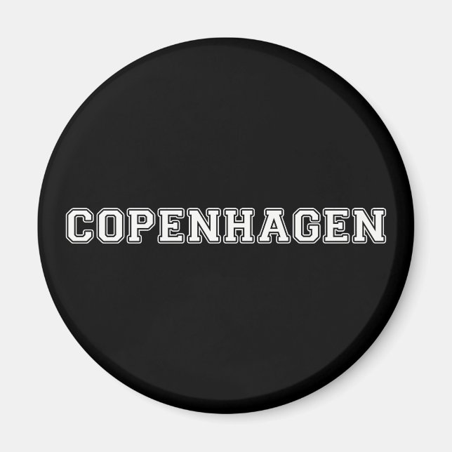 Íman Copenhaga Dinamarca (Frente)