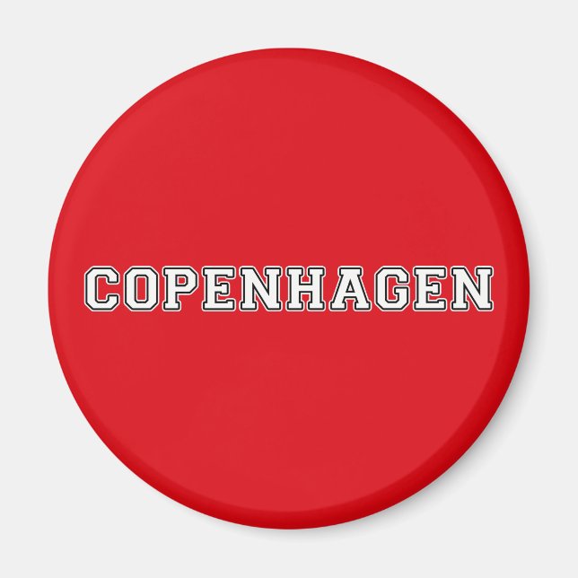 Íman Copenhaga Dinamarca (Frente)