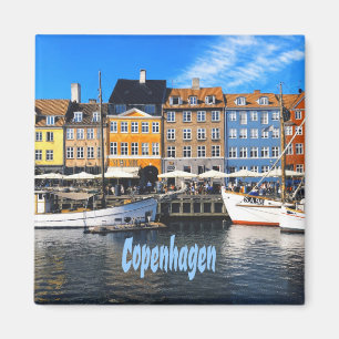 Íman Copenhagen Dinamarca Canal de Homes Nyhavn