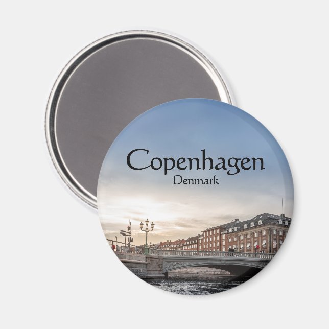 Íman Copenhagen Souvenir (Front/Back)