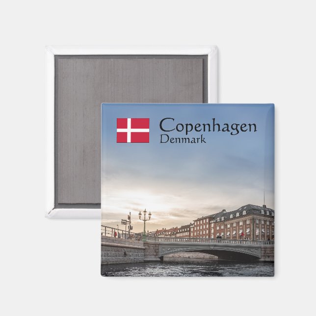 Íman Copenhagen Souvenir (Front/Back)