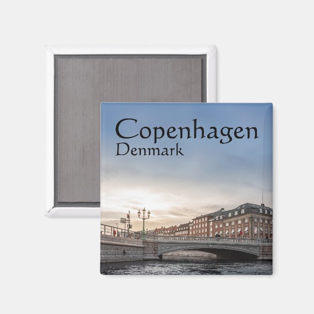 Íman Copenhagen Souvenir (Front/Back)