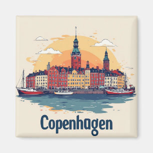 Íman Copenhague Destinos de Viagem Colecionadores Dinam