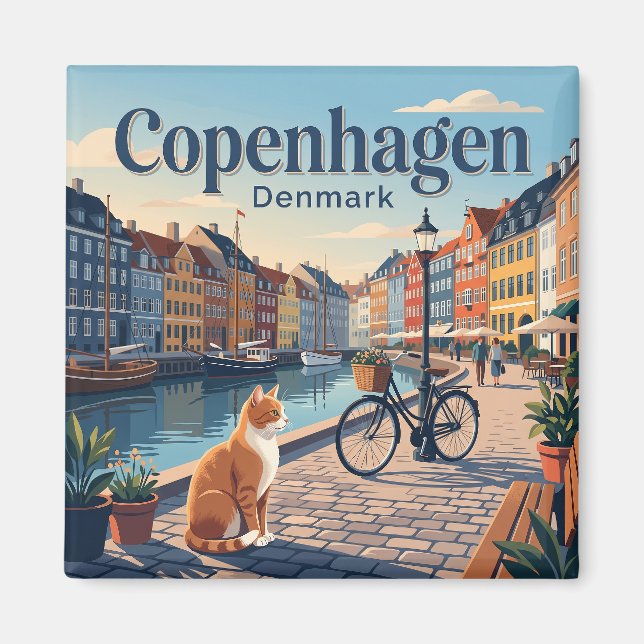 Íman Copenhague, Dinamarca (Frente)