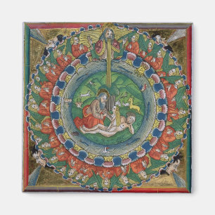 Íman Cópia do Genesis de Facsimile 2:22 Deus criou Eva,