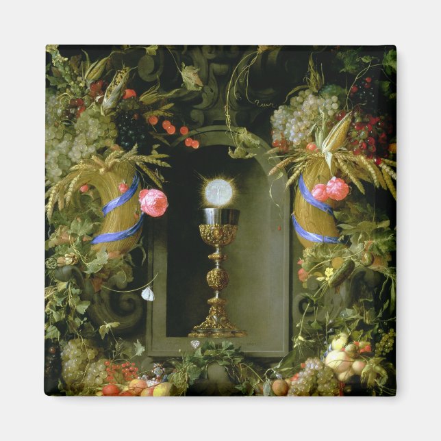 Íman Copo de comunhão e anfitrião (Frente)