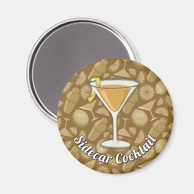 Íman Coquetel Sidecar (Front/Back)