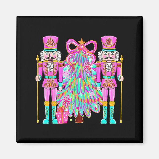 Íman Coquette Christmas Tree Nk Nutcrackers Xmas Women  (Frente)