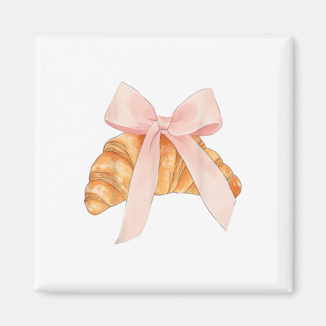 Íman Coquette Pink Arco Croissant Baker (Frente)