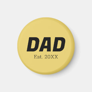 Íman Cor da Tendência - Imagem de Pai Amarelo Suave