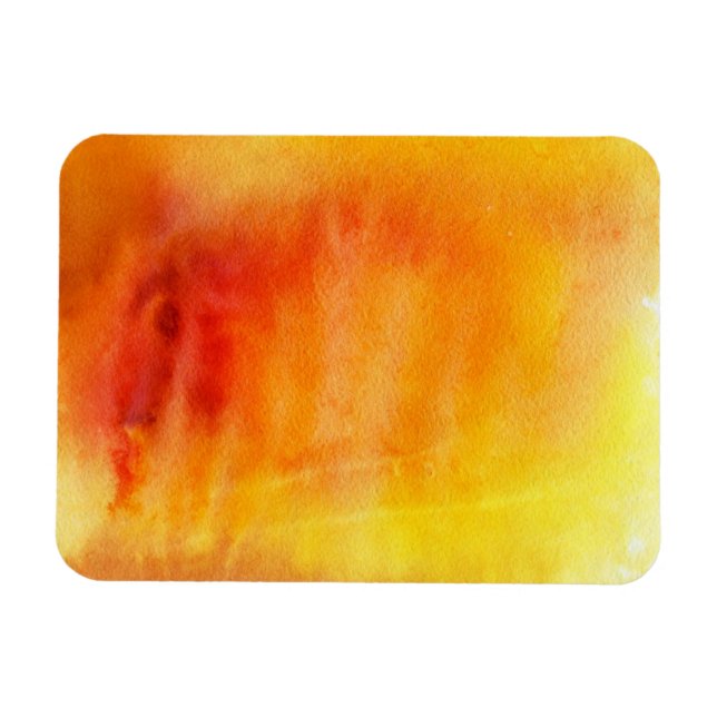 Íman cor d'água abstrato pintada manualmente 19 (Horizontal)