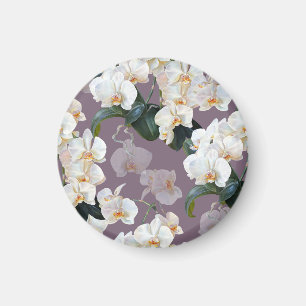 Íman Cor d'água da lavanda escura da orquídea.
