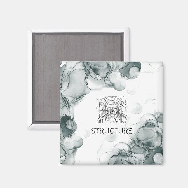 Íman Cor d'água do tonel (Front/Back)