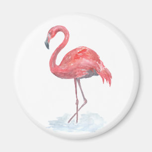 Íman Cor de água rosa Flamingo.