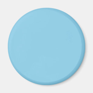 Íman Cor do Sky Blue 87CEEB - Opção para adicionar nome
