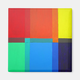 Íman Cor do Terciário Secundário Primário.Design abs