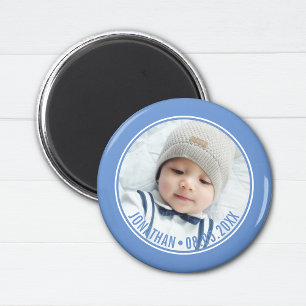 Íman Cor Personalizada com Foto e Texto Personalizados