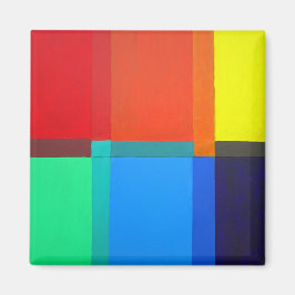 Íman Cor primária do terciário secundário. Design abstr