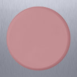 Íman Cor Sólida do Rosa Dusty<br><div class="desc">Cor Sólida do Rosa Dusty</div>