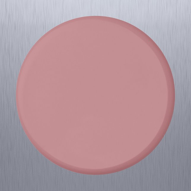 Íman Cor Sólida do Rosa Dusty (Criador carregado)