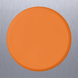Íman Cor Sólida Laranja Elétrica<br><div class="desc">Cor Sólida Laranja Elétrica</div>