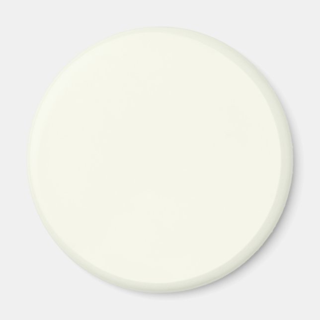Íman Cor Sólida Marfim (Frente)