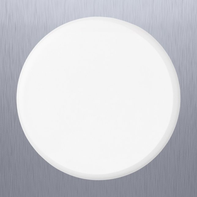 Íman Cor Sólida Pura e Branca (Criador carregado)