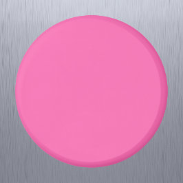 Íman Cor Sólida Rosa Quente