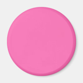 Íman Cor Sólida Rosa Quente