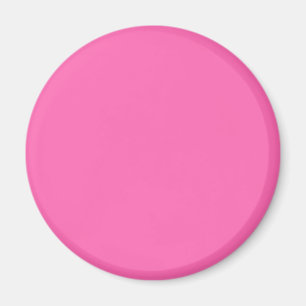 Íman Cor Sólida Rosa Quente