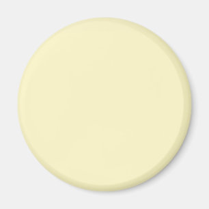 Íman Cor Sólido Amarelo-Manteiga