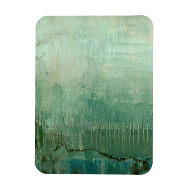 Íman Cor Verde Contemporânea (Vertical)