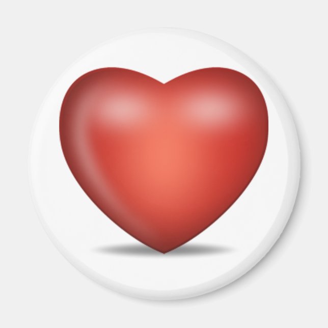 Íman coração (Frente)