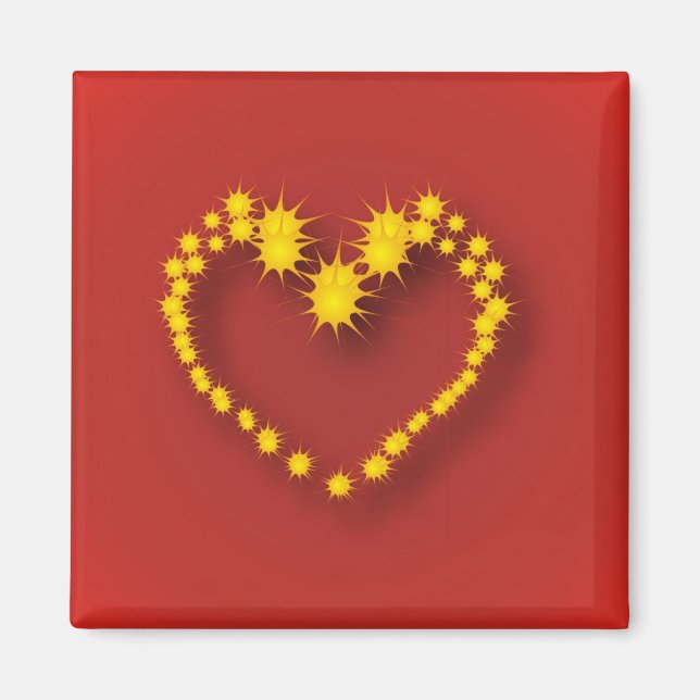 Íman Coração (Frente)