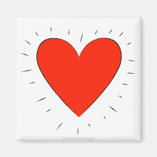 Íman Coração Adorável - Magnet