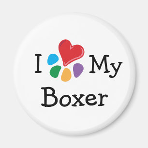 Íman Coração animal de Lover_I meu pugilista