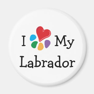 Íman Coração animal Labradors de Lover_I